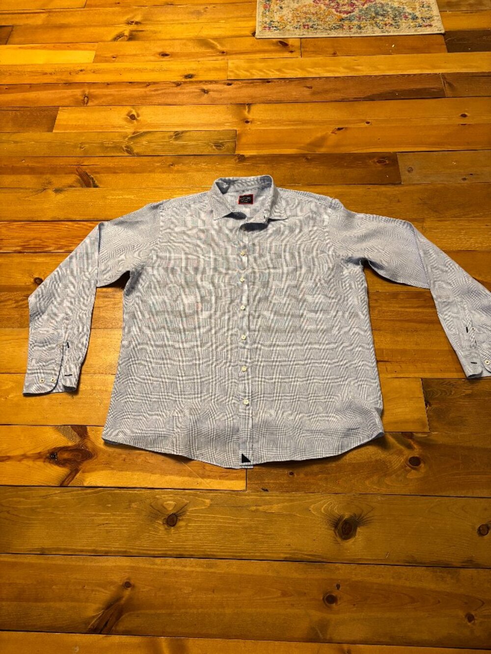 UNTUCKit! 100% Linen Long Sleeve Shirt XXL